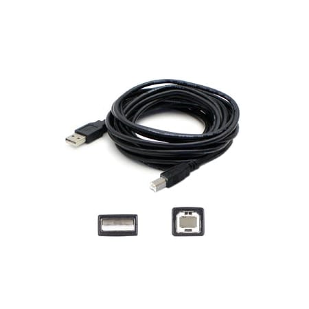 Addon 1.82M (6.00Ft) Usb 2.0 (A) Male To Usb 2.0 (B) Male Black Cable